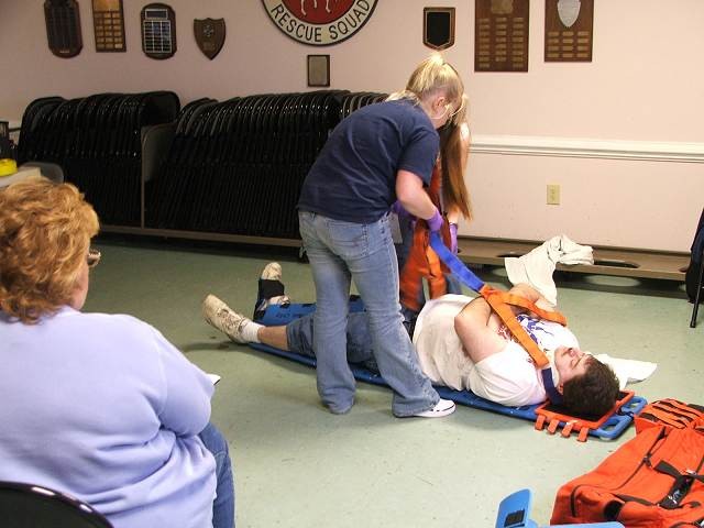 EMT-B Training: Immobilization   