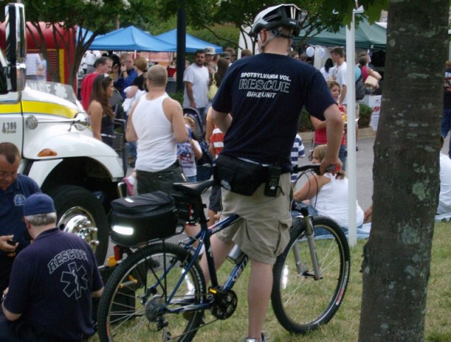 Stars & Stripes Spectacular. Bike Patrol